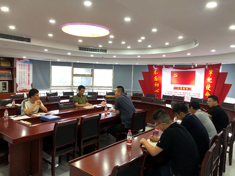 談話談心心向黨，建功立業勇擔當 ——原生生物科技公司“戰疫”志愿者遞交入黨申請書第一次談話側記