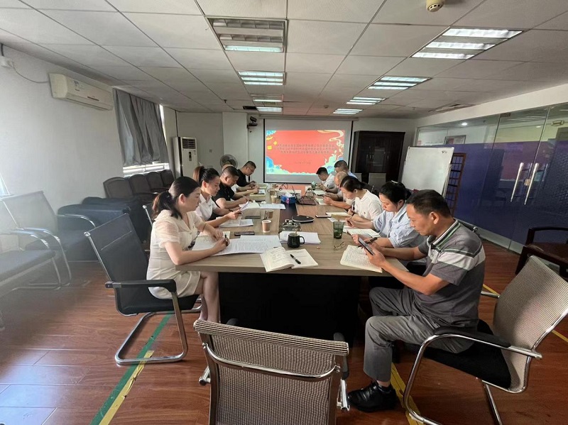 湖南糧油進出口集團原生國貿黨支部召開主題教育專題組織生活會